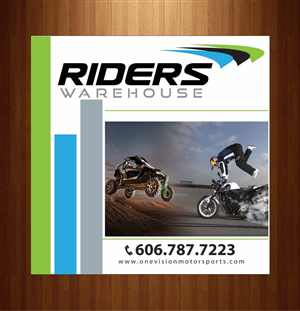 Schilder-Design von Sbss für Riders Warehouse | Design: #1153816