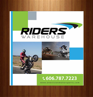 Schilder-Design von Sbss für Riders Warehouse | Design: #1153817