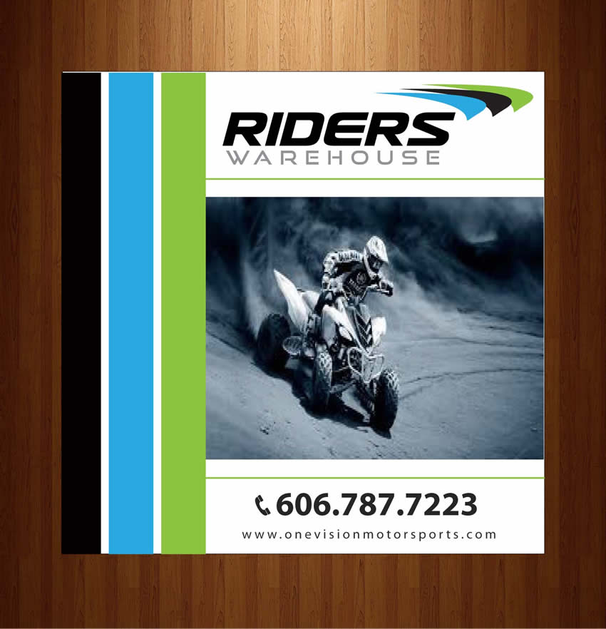 Schilder-Design von Sbss für Riders Warehouse | Design #1153818