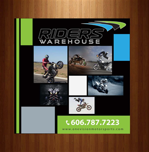 Schilder-Design von Sbss für Riders Warehouse | Design: #1153819