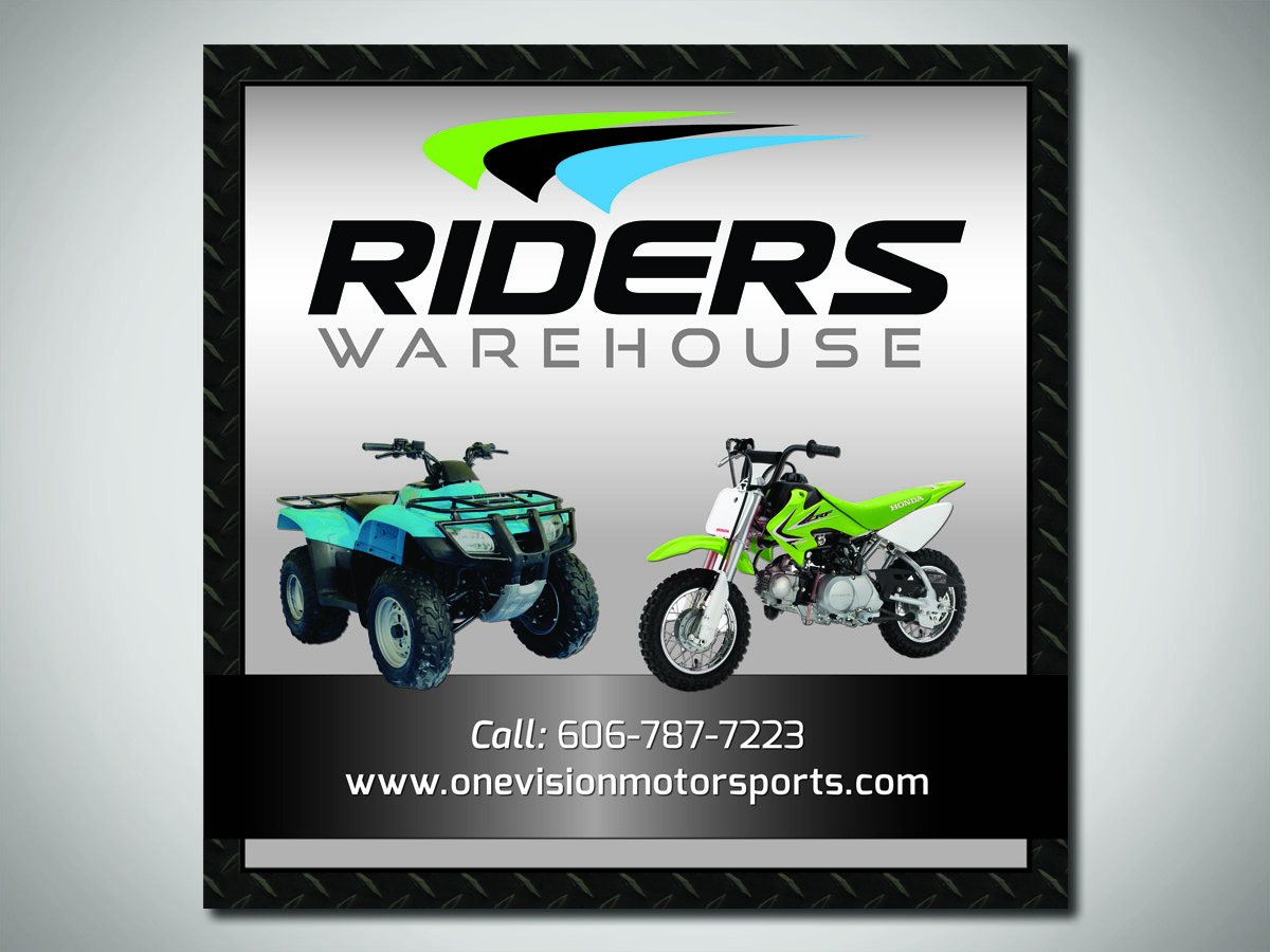 Schilder-Design von Alison für Riders Warehouse | Design #1150729