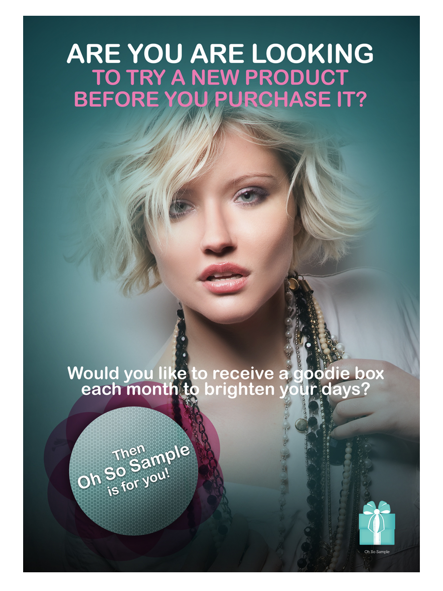 Flyer Design by chawije for Oh So Sample | Design #1173523