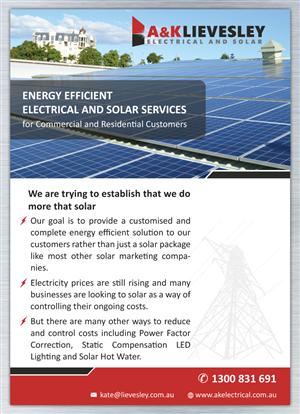 Commercial Solar Flyer | Flyer Design by Sbss