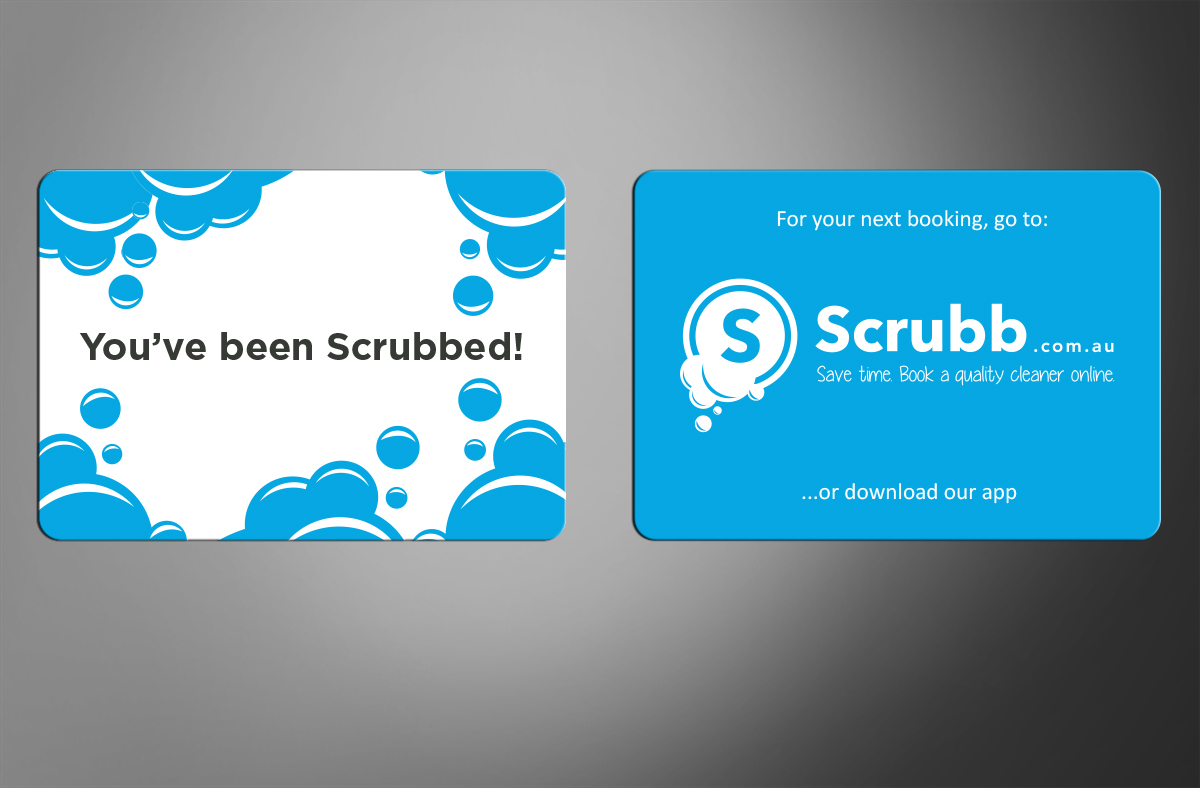 Diseño de Tarjeta de Presentación por MT para Scrubb Pty Limited | Diseño: #4129031