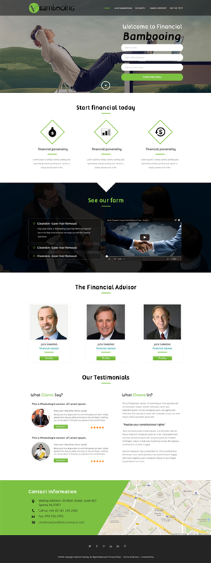 Web Design par the-lion-king pour Suitable Strategies Ltd | Design : #4129784