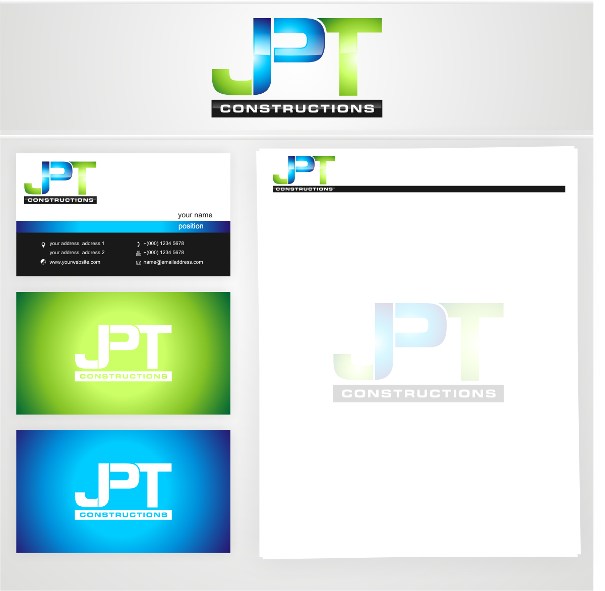 Logo Design by R16 for JPT Constructions | Design #4179509