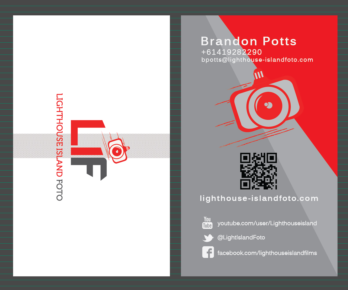 Business Card Design by em91 for Lighthouse Island Foto | Design #4179686