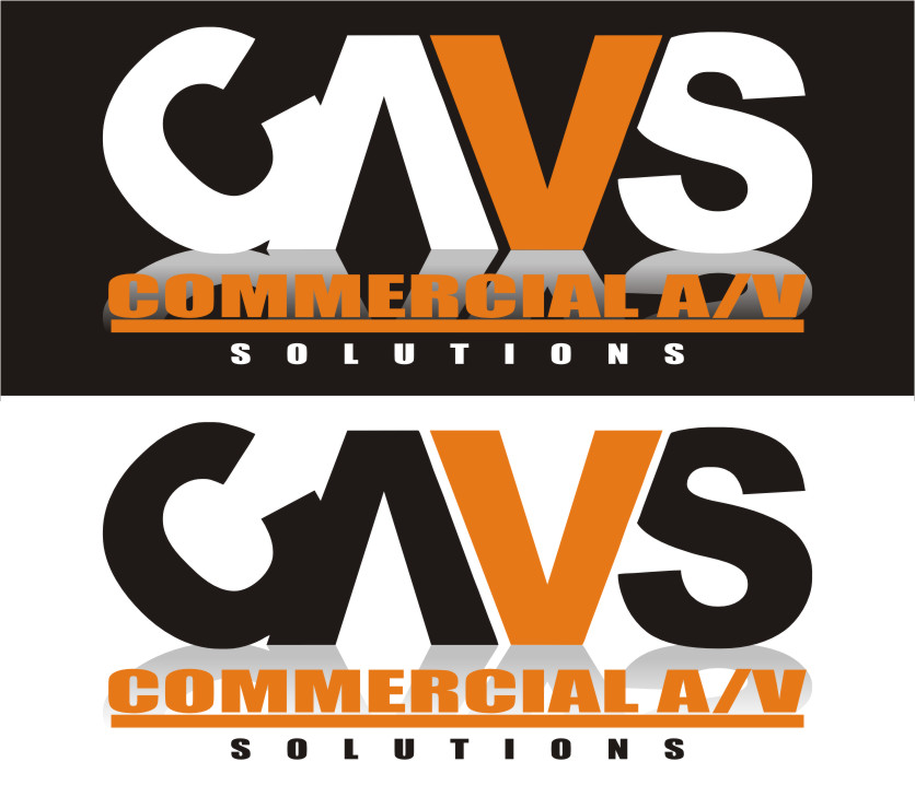 Logo Design by 258 DESIGN for Commercial A/V Solutions | Design #155649
