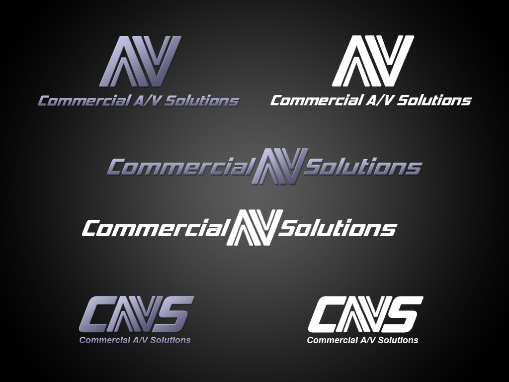 Logo Design by MariusL for Commercial A/V Solutions | Design #155322