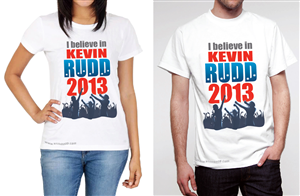 Kevin Rudd T-Shirt Design Contest | Design de T-shirt par kelvinotis