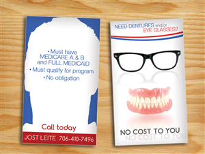 FREE DENTURES | Postkarten-Design von alessandroevge