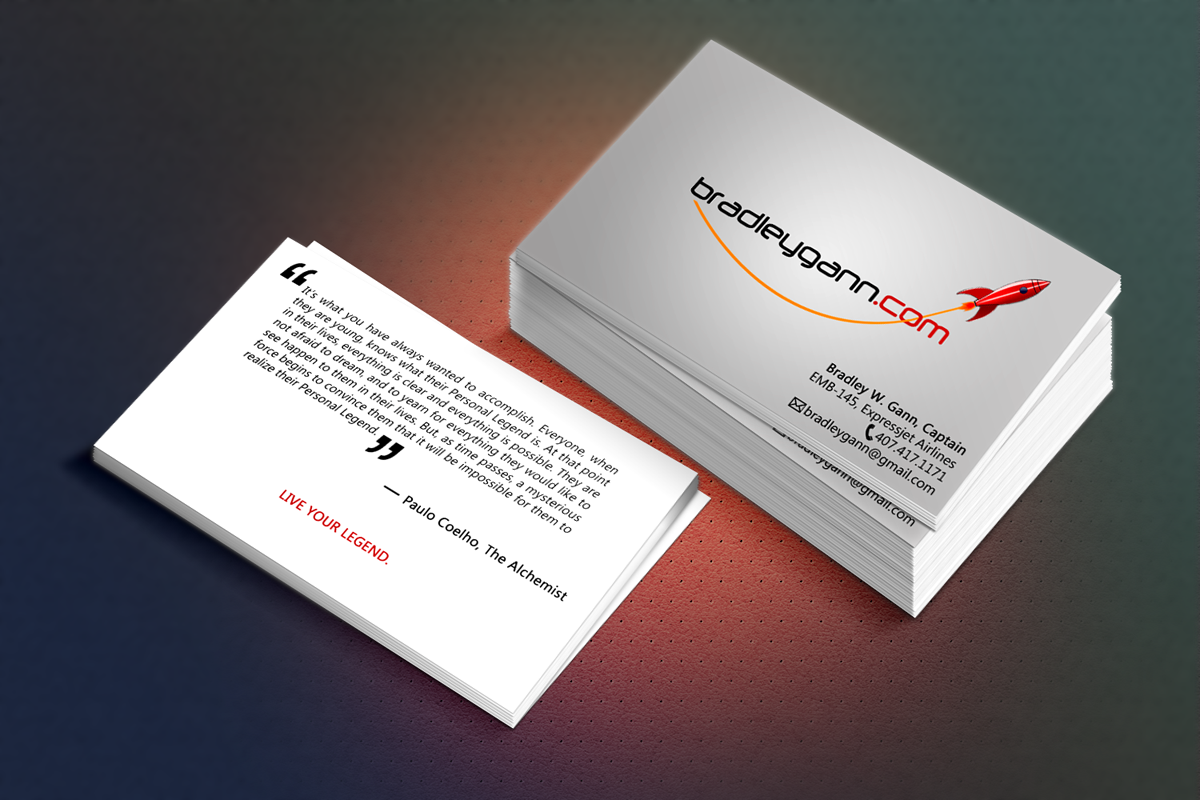 Diseño de Tarjeta de Presentación por Raquel Segal para RedRocketCompany | Diseño #4175261