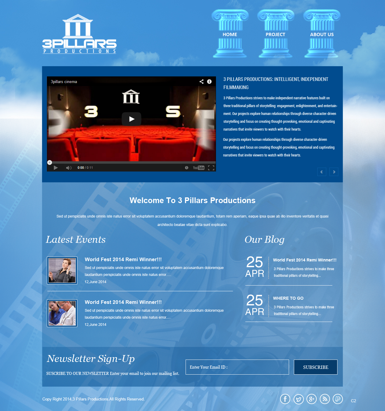 Web Design by pb for this project | Design #4141088