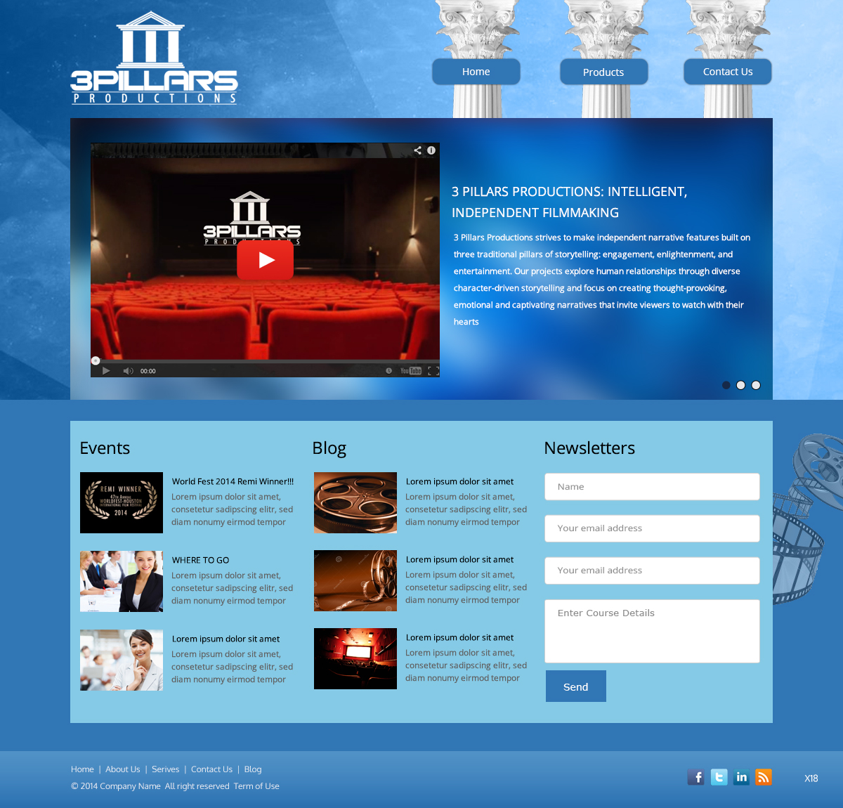 Web Design by pb for this project | Design #4141090