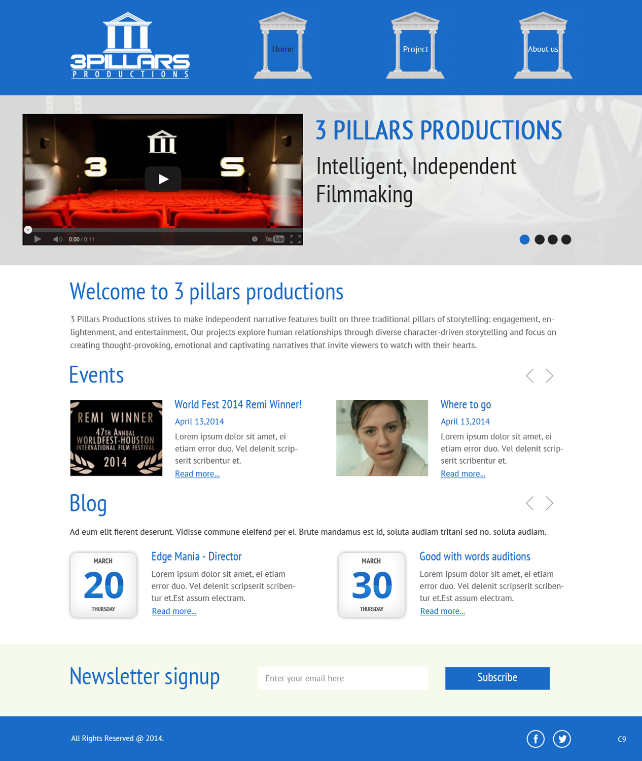 Web Design by pb for this project | Design #4141091