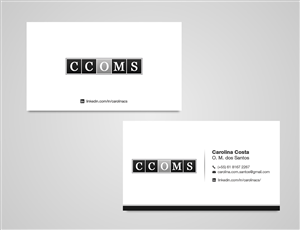 Business Card Design by E.G for this project | Design #4137467