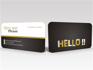 Business Card Design by brajrajchandel for this project | Design: #4169344