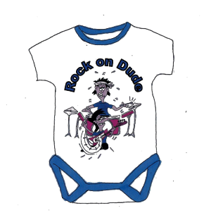 T-Shirt-Design von stevies cartoons für Rock It Baby | Design: #1160887