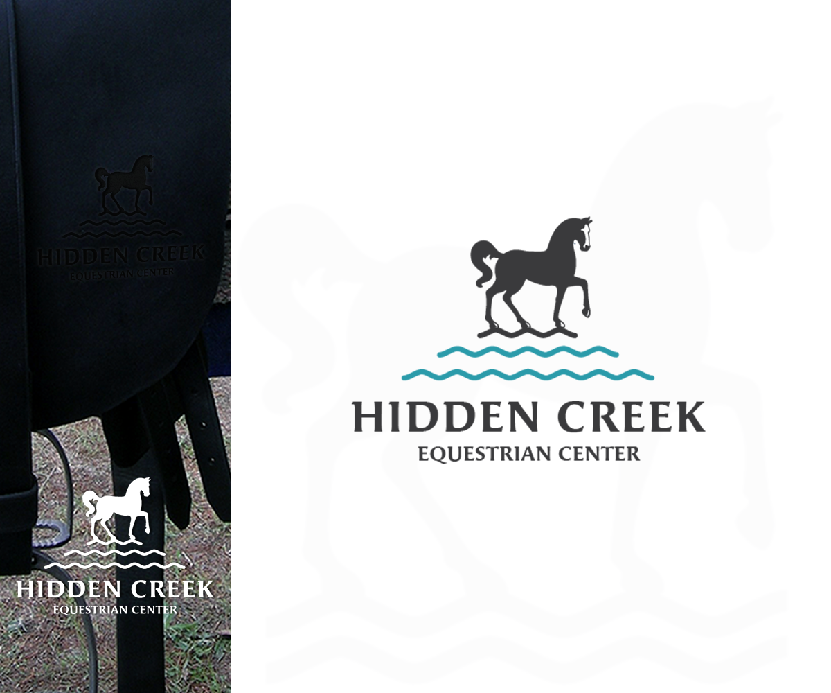 Logo Design by Charala for Hidden Creek Equestrian Center | Design #4200410
