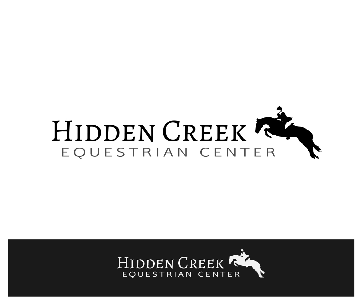 Logo-Design von Sindelar Jaroslav für Hidden Creek Equestrian Center | Design #4548156