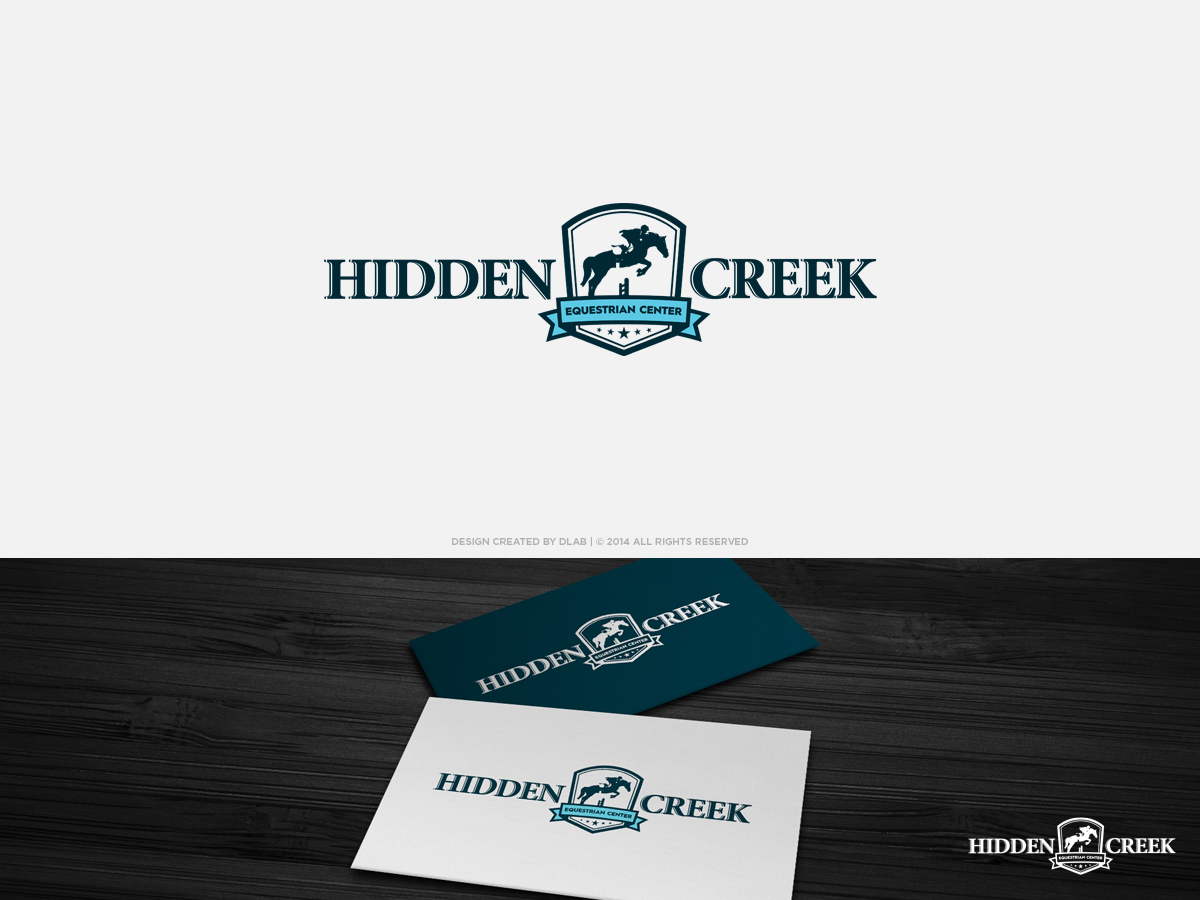Logo Design by DLab™ for Hidden Creek Equestrian Center | Design #4552357