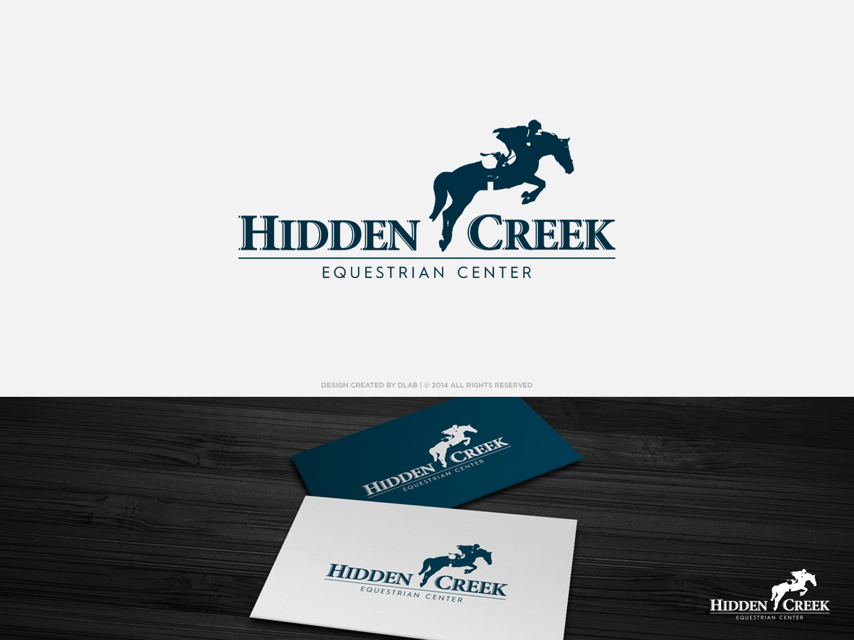 Logo Design by DLab™ for Hidden Creek Equestrian Center | Design #4565798