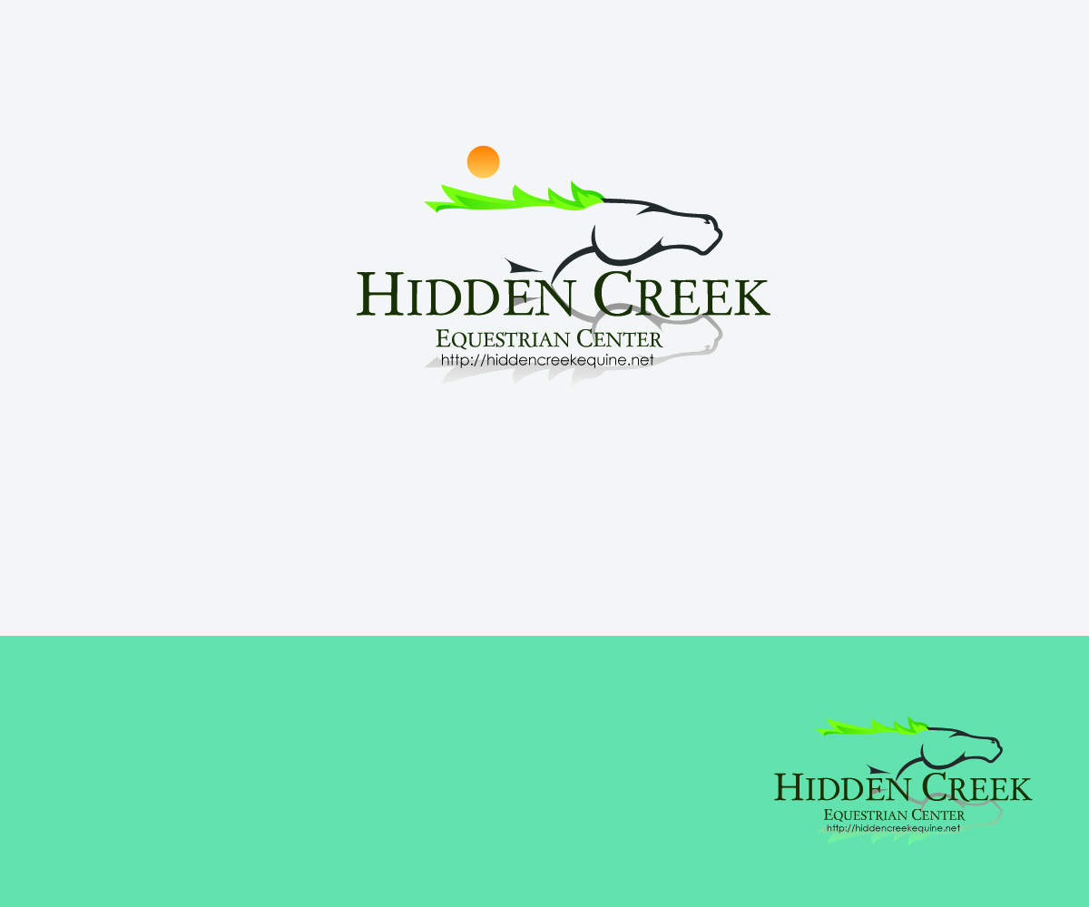 Design de Logo par iamwiki pour Hidden Creek Equestrian Center | Design #4133958