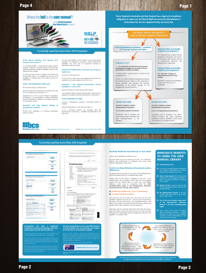 Brochure Design by meet007 for this project | Design #4173938