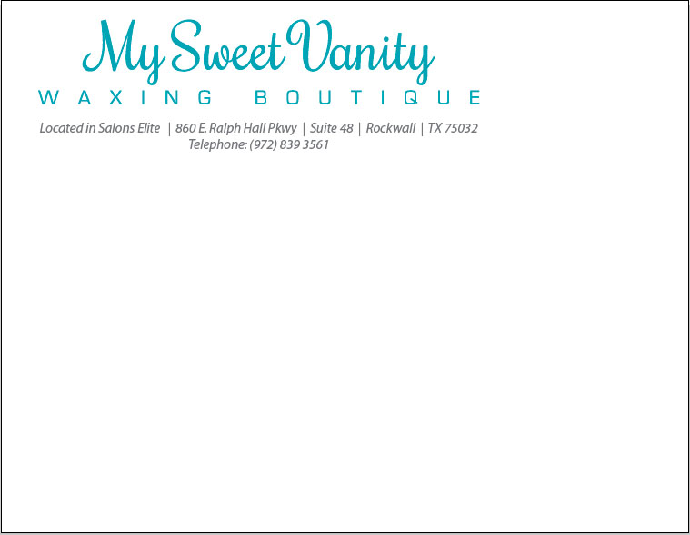 Postkarten-Design von weaponface-creative für Sweet Vanity Waxing Boutique | Design #4141635