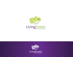 Living Green Nutrition | Logo Design by GreenLamp
