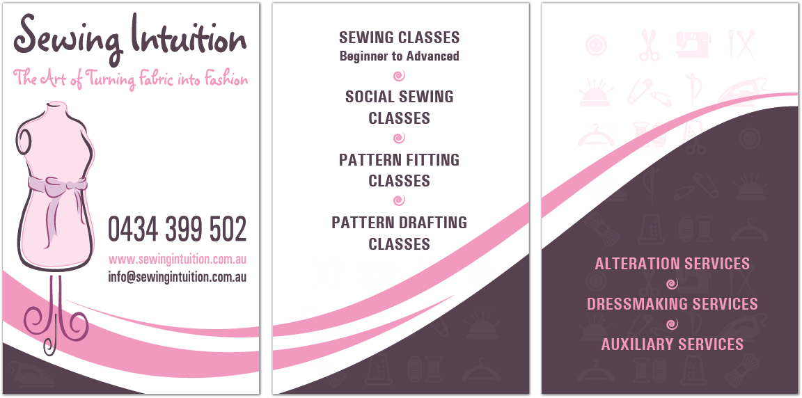 Diseño de Photoshop por Milager para Sewing Intuition | Diseño #4212875