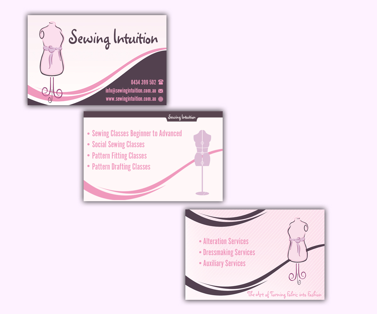 Photoshop Design by AizerDS for Sewing Intuition | Design #4191500