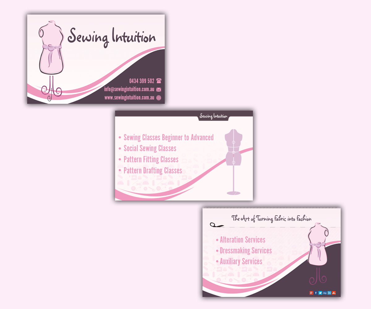 Diseño de Photoshop por AizerDS para Sewing Intuition | Diseño #4193160