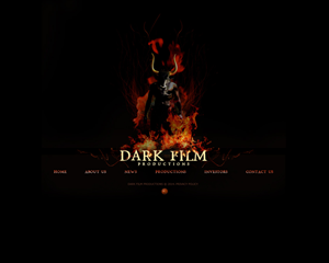 Web Design by Lauren for Dark Film Productions Inc. | Design #4151535