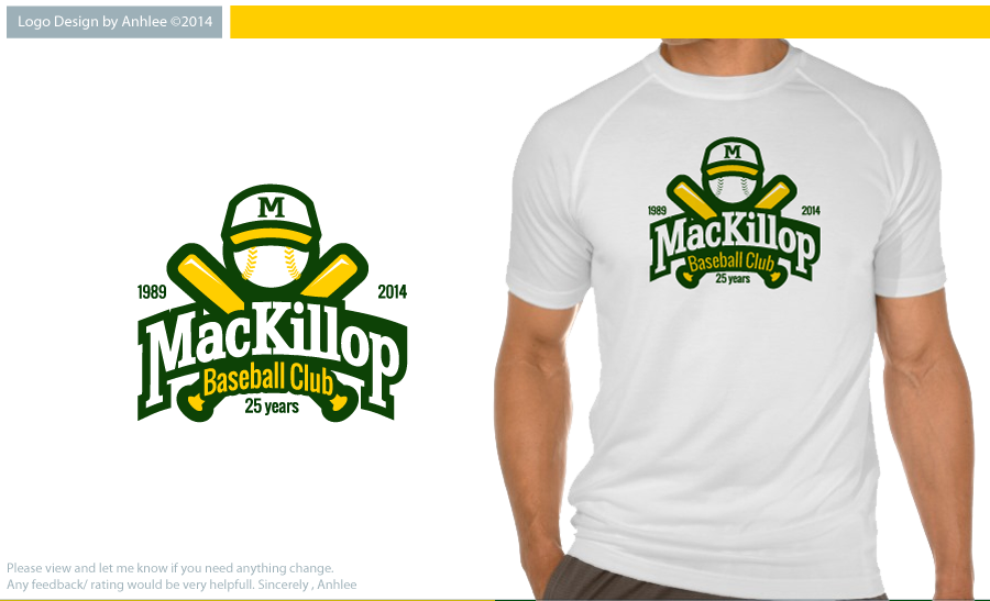 Design de Logo par Anhlee pour MacKillop Baseball Club | Design #4176702