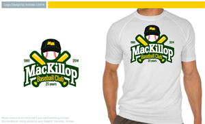 Logo-Design von Anhlee für MacKillop Baseball Club | Design #4196004