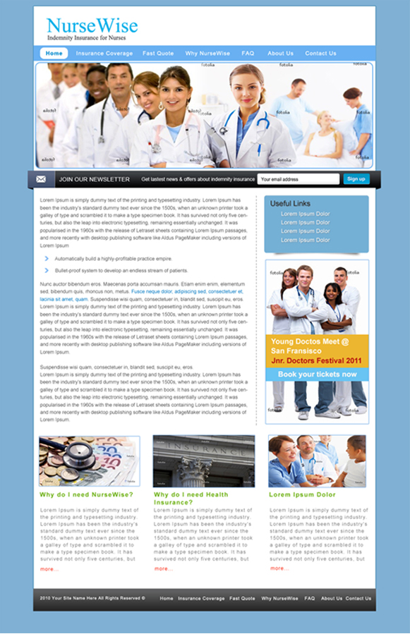 Web Design by Sourav Sen for Tailored Web Services | Design #156073