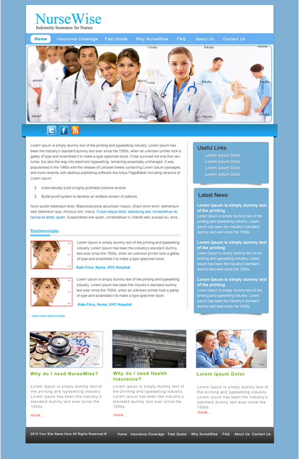 Web Design by Sourav Sen for Tailored Web Services | Design #157929