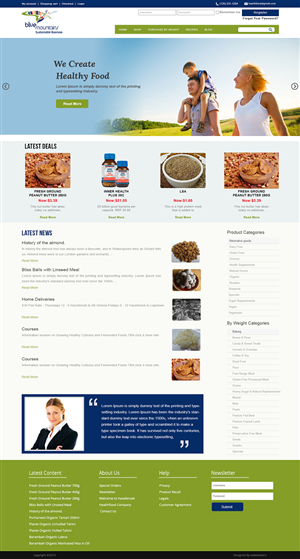 Web Design par TheCodeWire pour Spirit of Health and Wellbeing | Design : #4172714