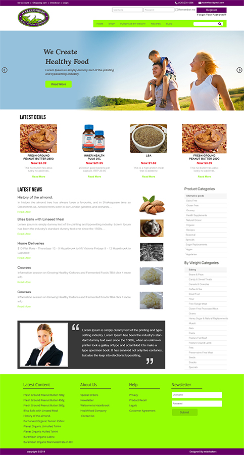 Web-Design von TheCodeWire für Spirit of Health and Wellbeing | Design #4205777