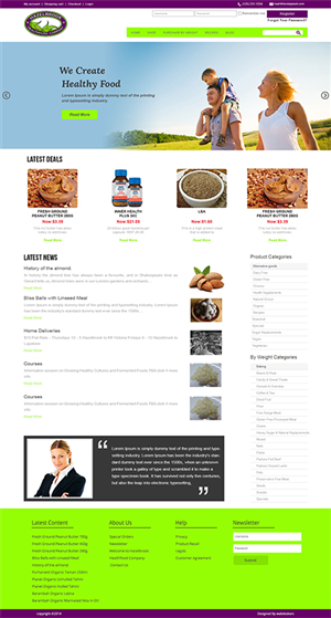 Web Design par TheCodeWire pour Spirit of Health and Wellbeing | Design : #4205777