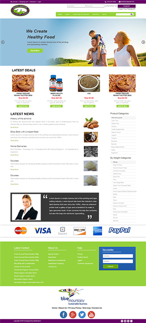 Web Design par TheCodeWire pour Spirit of Health and Wellbeing | Design : #4223995