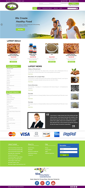 Web Design par TheCodeWire pour Spirit of Health and Wellbeing | Design : #4246111