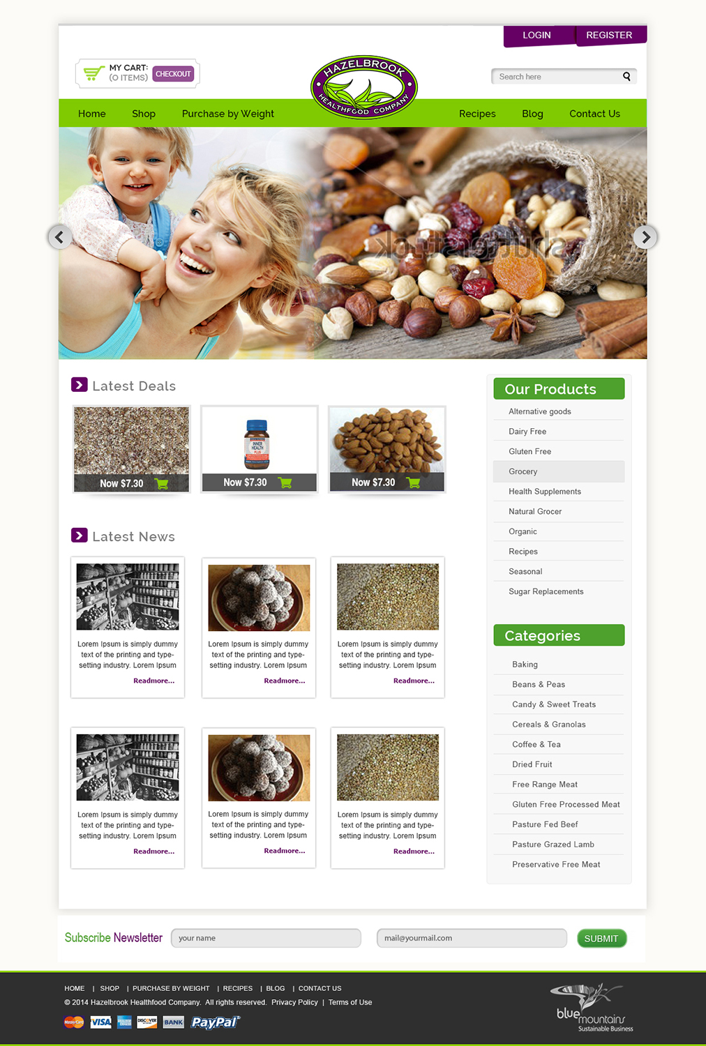Web Design par webxvision pour Spirit of Health and Wellbeing | Design #4212996