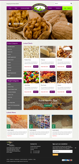Web Design par pb pour Spirit of Health and Wellbeing | Design : #4161159