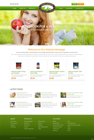 Web Design par pb pour Spirit of Health and Wellbeing | Design : #4161161