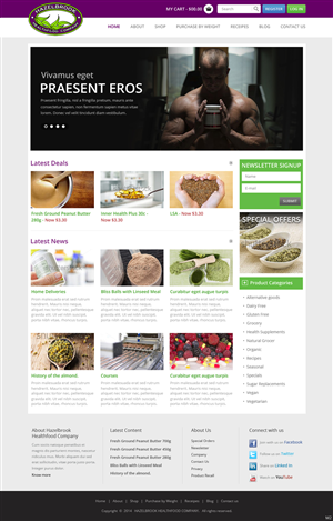 Web Design par pb pour Spirit of Health and Wellbeing | Design : #4161163