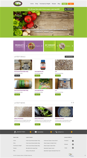 Web Design par pb pour Spirit of Health and Wellbeing | Design : #4163770