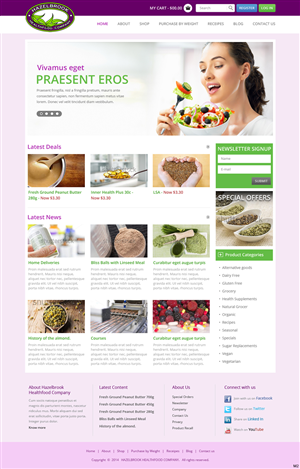 Web Design par pb pour Spirit of Health and Wellbeing | Design : #4208415
