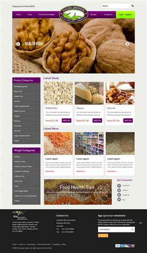Web Design par pb pour Spirit of Health and Wellbeing | Design #4282657